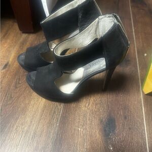 Michael Kors Black Cutout Heels